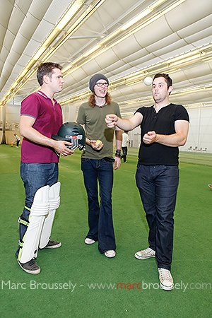 Scouting For Girls for a nets game at Lords on Sept. 23 2010